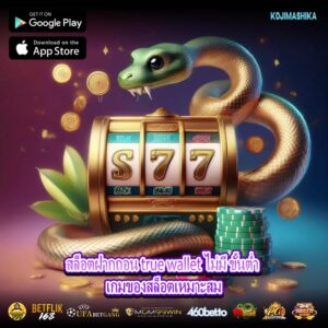 สล็อตฝากถอน true wallet ไม่มี ขั้นต่ำ เกมของสล็อตเหมาะสม